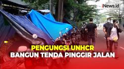 Bangun Tenda Pinggir Jalan, Pihak Imigrasi Sebut Tak Bisa Deportasi Pengungsi UNHCR