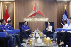 Momen Silaturahmi Politik Petinggi Partai Perindo dan Partai Demokrat