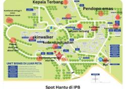 Viral Spot Berhantu di Kampus IPB Dramaga Bogor, Mitos atau Fakta?
