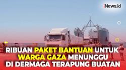 Bantuan bagi Warga di Gaza Berhasil Dikirim Melalui Dermaga Terapung