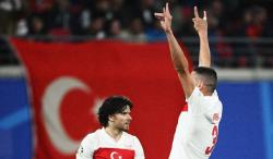 Erdogan Nonton Laga Euro Turki Vs Belanda gegara Selebrasi 'Hormat Serigala' Merih Demiral