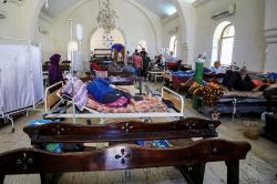 Gereja Baptis Diubah Jadi Rumah Sakit Darurat Tampung Warga Palestina