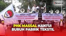 Ratusan Buruh Gelar Aksi Demo di Depan Gedung Sate Usai Maraknya PHK Massal