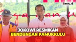 Telan Anggaran Rp1,6 Triliun, Jokowi Resmikan Bendungan Pamukkulu