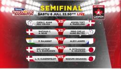 Saksikan Semifinal Canada Open 2024 Malam Ini, Live Eksklusif di iNews