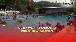 Momen Libur Sekolah, Objek Wisata Pandansili Ngampungan Jombang Dibanjiri Wisatawan 