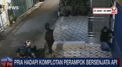 Video Viral Pria Gagalkan Aksi Perampokan Bersenjata Api di Jakarta Utara