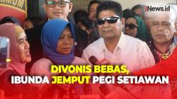 Ibunda Jemput Pegi Setiawan ke Polda Jawa Barat, Bawakan Baju Ganti