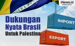 Infografis Dukungan Nyata Brasil untuk Palestina, Berlakukan Perdagangan Bebas