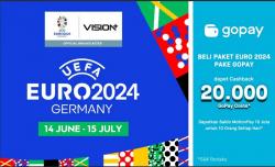 Euro 2024 Makin Panas! Dukung Jagoanmu di Vision+, Cashback Rp20.000 dengan GoPay