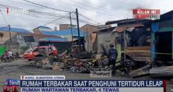 Dua Pelaku Pembakaran Rumah Wartawan di Karo Sumut Ditangkap