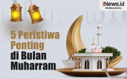 Infografis 5 Peristiwa Penting di Bulan Muharram