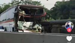 Setelah Perempuan Loncat dari Bus, PO Primajasa Alami Kecelakaan Beruntun, Ada Apa?