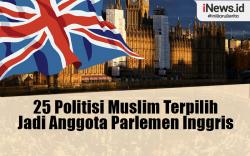 Infografis 25 Politisi Muslim Terpilih Jadi Anggota Parlemen Inggris
