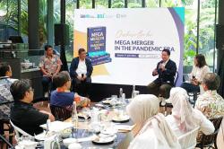 Diskusi Buku Mega Merger in The Pandemic Era