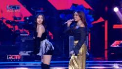 Marion Jola dan Ghea Youbi Goyang Dangdut di Konser Indonesian Television Awards 2024