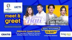 Pemain Sinetron Setulus Hati dan Seindah Cinta Mutiara Gelar Meet and Greet di Jababeka