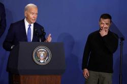 Tampang Joe Biden Salah Sebut Zelenzky dengan Panggilan Presiden Putin