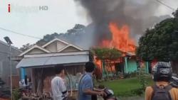  Tiga Rumah di Perumahan Betoambari Baubau Hangus Terbakar