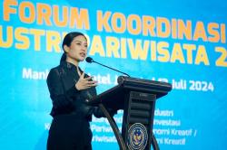 Wamenparekraf Angela Tanoesoedibjo Buka Forum Koordinasi Industri Pariwisata 2024