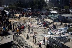 Israel Bantai 71 Warga Gaza di Kamp Pengungsi, Hamas Sebut Alasan Zionis hanya Akal-akalan