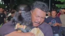 Momen Haru Anak Nelayan Pulau Terpencil Lolos Jadi Polwan, Tangis Pecah saat Peluk Ayah