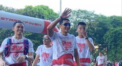 Road to Run for Independence Day (RFID) 2024, Sandiaga Uno Lari dari Kantor Kemenparekraf ke GBK 