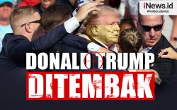 Infografis Donald Trump Ditembak