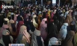 Semarak Bulan Muharram, Ribuan Santri di Bireuen Aceh Gelar Acara Menarik