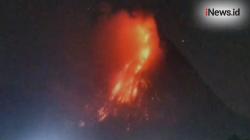 Kembali Erupsi, Gunung Merapi Semburkan Lava Pijar Mencapai 2000 Meter dari Puncak