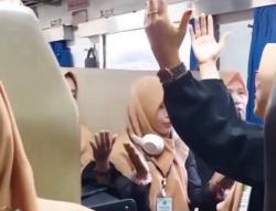 KAI Buka Suara soal Viral Rombongan Penumpang Ibu-ibu Berisik di Kereta