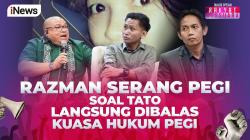 Dirujak, Razman Ngegas! Tantang Netizen dan Cecar Tato Pegi Setiawan