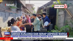Momen Gibran Pamitan dengan Warga Solo usai Mundur dari Wali Kota