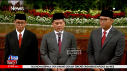 Presiden Jokowi Lantik 3 Wakil Menteri Baru Kabinet Indonesia Maju, Ada Keponakan Prabowo