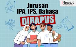 Infografis Kemendikbudristek Hapus Jurusan IPA, IPS dan Bahasa di SMA