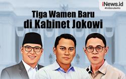 Infografis Presiden Joko Widodo Lantik Tiga Wakil Menteri