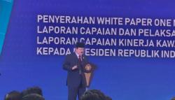 Momen Prabowo Gantikan Jokowi Sampaikan Hasil Evaluasi Proyek Strategis Nasional