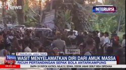 Pertandingan Sepak Bola di Pasuruan Ricuh