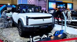 Chery Pamerkan Mobil Lisrik Bergaya Off Road iCAR 03 di GIIAS 2024.