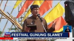 Sandiaga Uno Hadiri Festival Gunung Slamet di Purbalingga, Begini Keseruannya