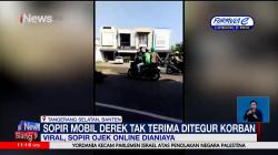 Tak Terima Ditegur Ugal-Ugalan di Jalanan, Pengemudi Derek Mobil Aniaya Ojol