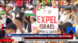 Ribuan Orang Gelar Aksi di Kawasan Patung Kuda, Tolak Kontingen Israel Ikut Olimpiade Paris 2024