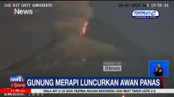Erupsi Gunung Merapi Luncurkan Awan Panas 1,2 Km