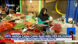 Stok Menipis, Harga Cabai di Pasar Palmerah Naik Drastis