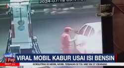 Viral Mobil Kabur Usai Isi Bensin di SPBU Kawasan Pasar Rebo