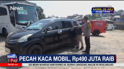 Pecahkan Kaca Mobil, Perampok Gasak Setoran SPBU Rp490 Juta di Sukabumi