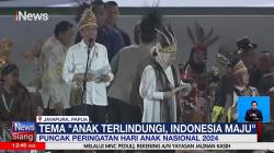 Presiden Jokowi Hadiri Puncak Peringatan Hari Anak Nasional di Jayapura