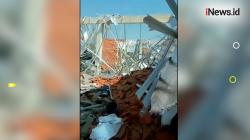 Baru Dibangun, Atap Bangunan SMA Taruna Nusantara Malang Ambruk Tertiup Angin