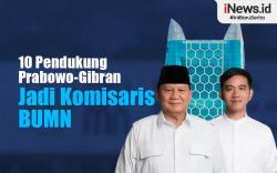 Infografis Daftar 10 Pendukung Prabowo-Gibran Jadi Komisaris BUMN