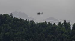 2 Helikopter Tabrakan di Udara, Pilot Tewas